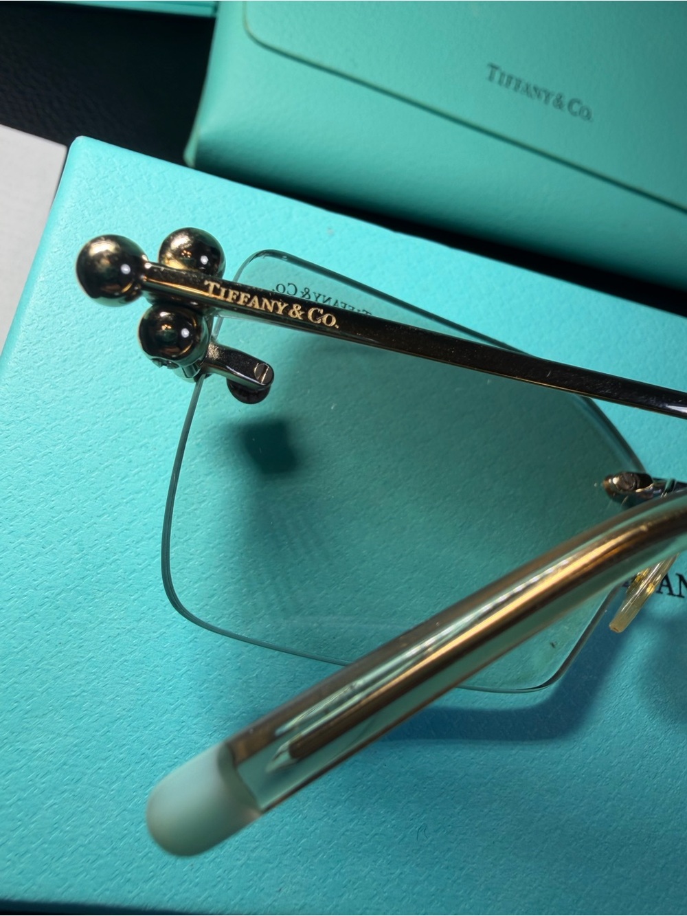 Tiffany & Co Sunglasses Women TF 3088 6178/11 59-14 140 1N Box Case Papers - Picture 10 of 16